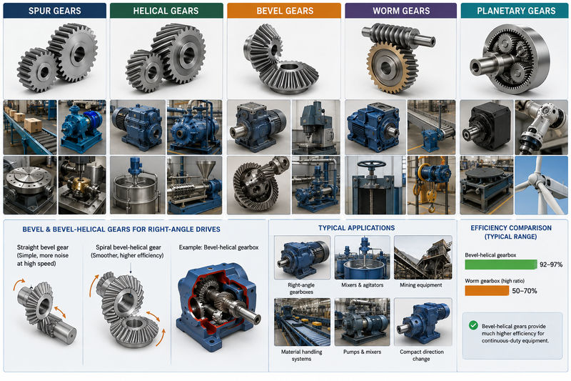 Industrial Uses of Transmission Gears