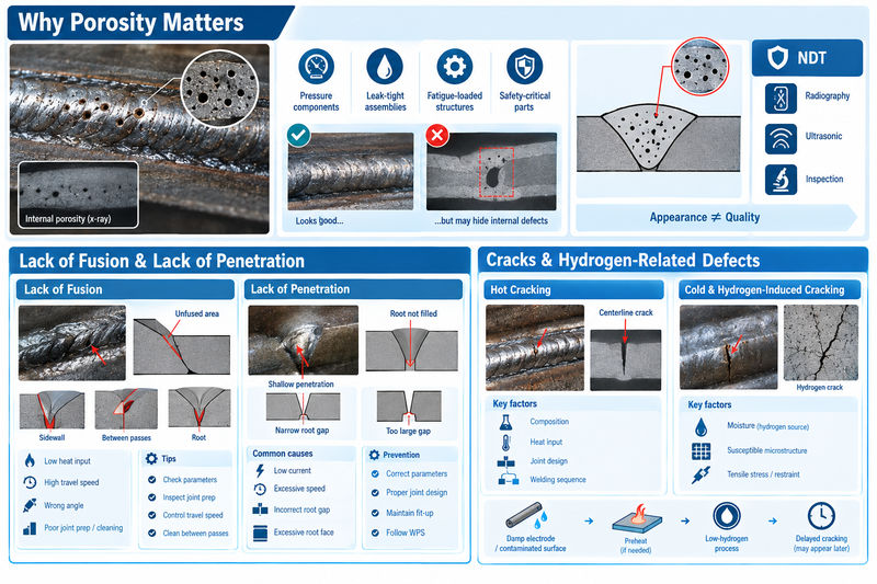 kinds of welding defects