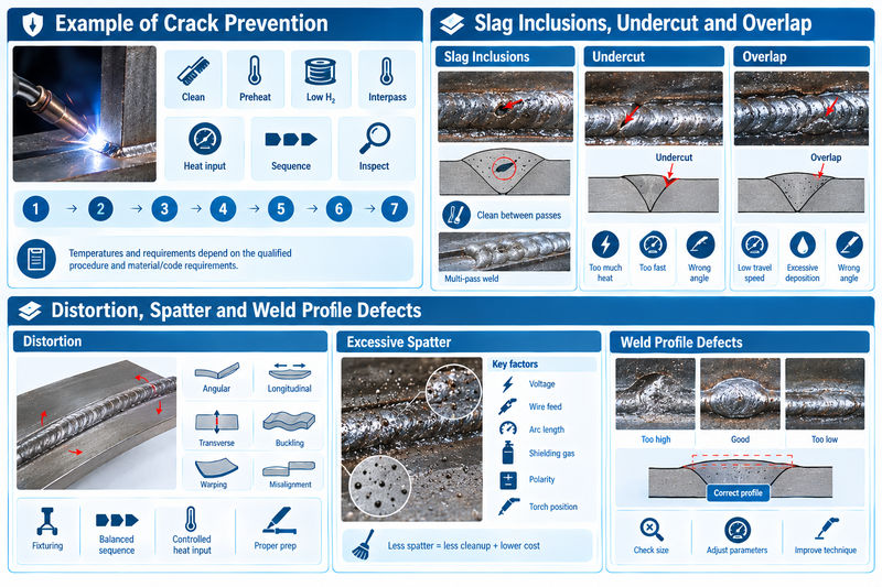 kinds of welding defects