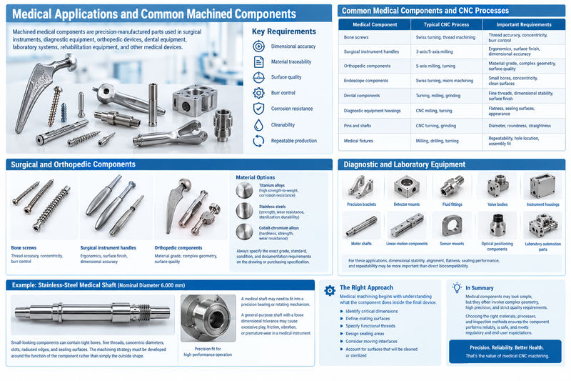 machined medical components