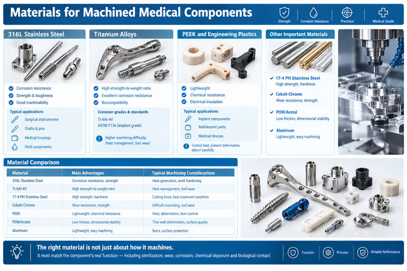 machined medical components
