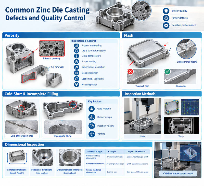 precision zinc die casting