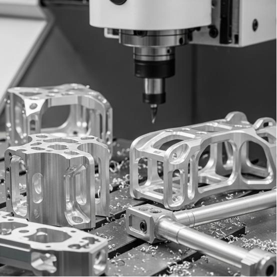 Drone frame CNC milling
