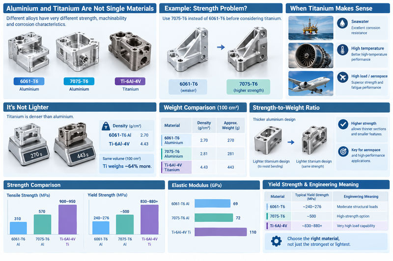 aluminium vs titanium