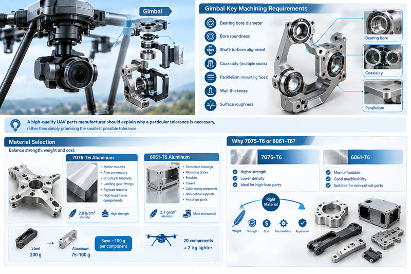 custom UAV parts