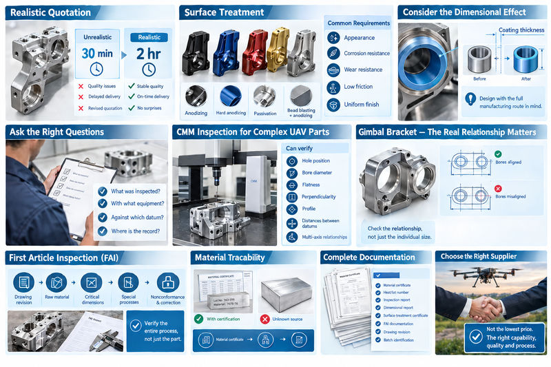 custom UAV parts