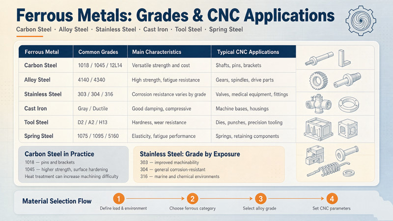 ferrous vs non-ferrous metals