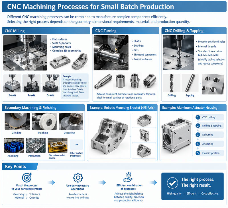 low volume cnc machining